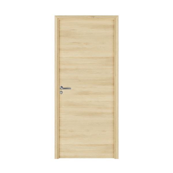 SOGAL BLOC PORTE ESSENTIA SALVIA MELAMINE CHENE M25 730 DROITE POUSSANT SERRURE A CLE