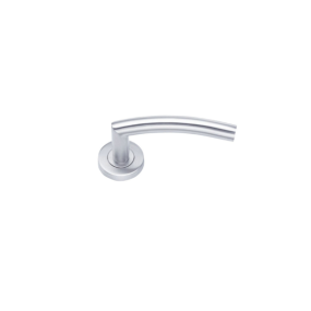 BEQUILLE DOUBLE MODELE VIENNE INOX BROSSE 304 ROSACE RONDE DIAMETRE 52 - CARRE 7 - SANS ROSACES -