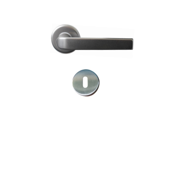 BEQUILLE DOUBLE MODELE TELLUS ALUMINIUM F1 AVEC ROSACES RONDES DIAMETRE 52 - CARRE 7 - CLE L