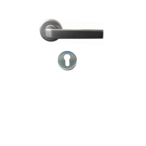 BEQUILLE DOUBLE MODELE TELLUS ALUMINIUM F1 AVEC ROSACES RONDES DIAMETRE 52 - CARRE 7 - CLE I