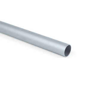 EMUCA TUBE POUR PENDERIE ROND ALU MAT DIAM.28MM LONG.2350MM