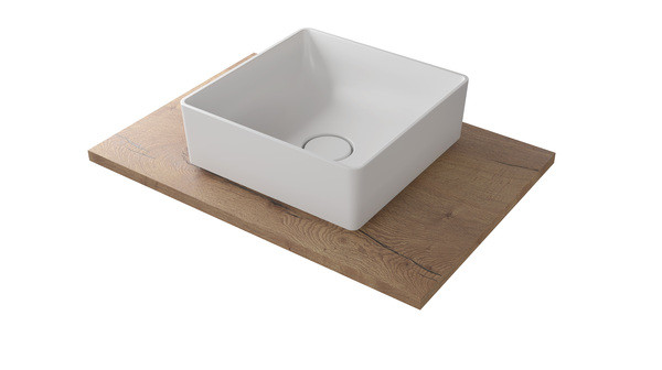 VASQUE RESINE KERROCK ARIANA 370 V-ON (354X354X119) KIT TROP PLEIN NON INCLUS