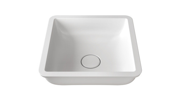 VASQUE RESINE KERROCK ARIANA 370 V-UN (354X354X119) KIT TROP PLEIN NON INCLUS