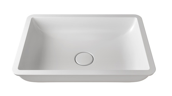 VASQUE RESINE KERROCK ARIANA 550 V-UN (534X354X119) KIT TROP PLEIN NON INCLUS