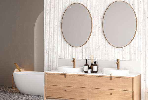 PANNEAU MURAL MAESTRO LATT HYDROFUGE NUDE MARBLE 00213 / NOVO BLANC  2770X300X16MM -  COLIS DE 2 PIECES