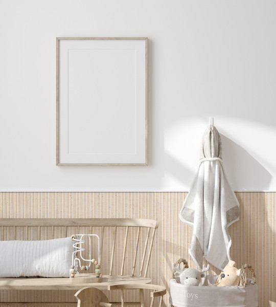 PANNEAU MURAL MAESTRO LATT CONCRETE BLOSSOM  00210 / WHITE  2770X300X20MM - COLIS DE 2 PIECES