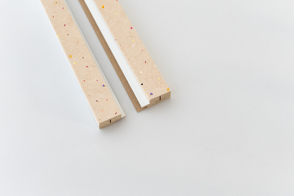 KIT PROFILES DE FINITION DROIT/GAUCHE MAESTRO LATT - 00210 WHITE / CONCRETE BLOSSOM 2X2770X71X20MM