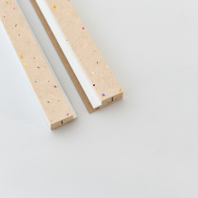 KIT PROFILES DE FINITION DROIT/GAUCHE MAESTRO LATT - 00210 WHITE / CONCRETE BLOSSOM 2X2770X71X20MM