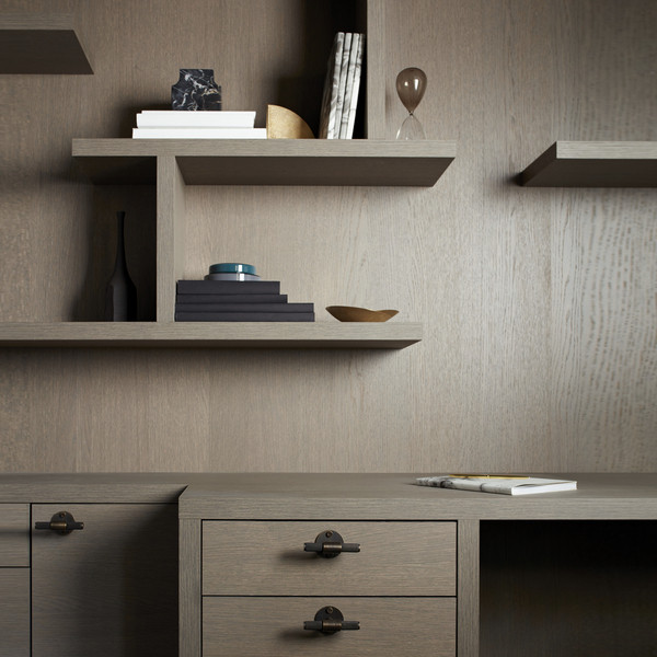 STRATIFIE PLACAGE NATUREL TEINTE VERNI EXTRAMAT DECOSPAN SHINNOKI 4.0 IVORY OAK 3050X1220MM 10/10EME FILME