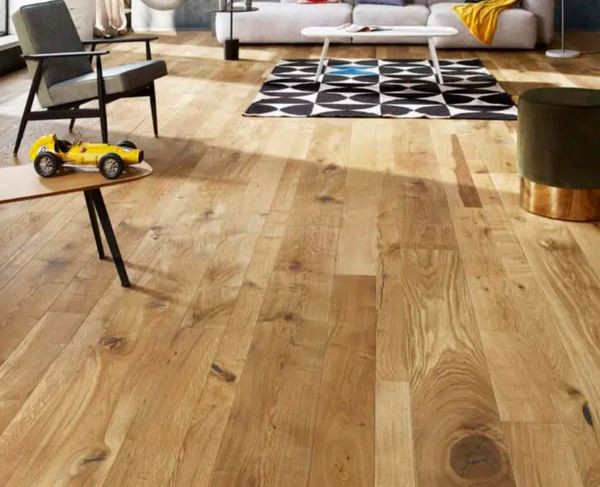 PARQUET LOFT PRO CHENE GRANGE 16X220MM 2 CHANFREINS - CHOIX CAMPAGNE/SAUVAGE - HUILE NATURA - RL - COLIS DE 2,42M2